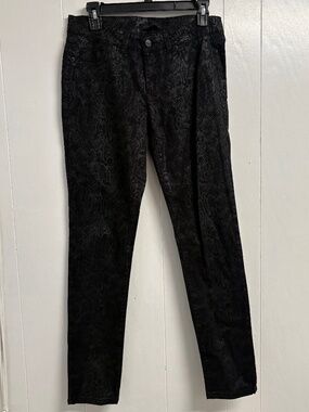 Kenneth Cole New York Black Animal Print Jeans